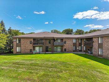 Expansive Greenspace at Eastwood Village Apartments in Clinton Township, MI